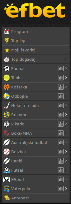 efbet sportska kladionica