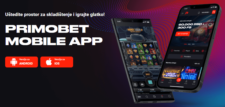 Primobet aplikacija