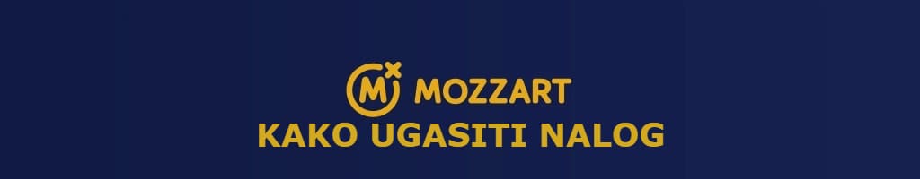 Kako ugasiti Mozzart nalog